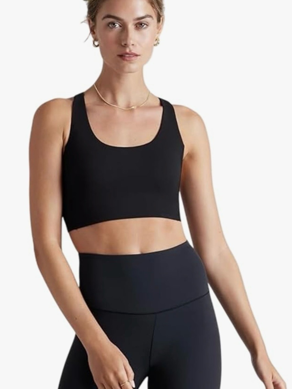 RHONE Revive Sports Bra Black Size S NWT Pilates Yoga